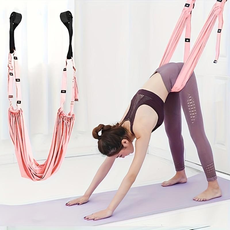 Aerial Yoga Strap for Door Home Fitness Stretching Band for Backbend and Split Training