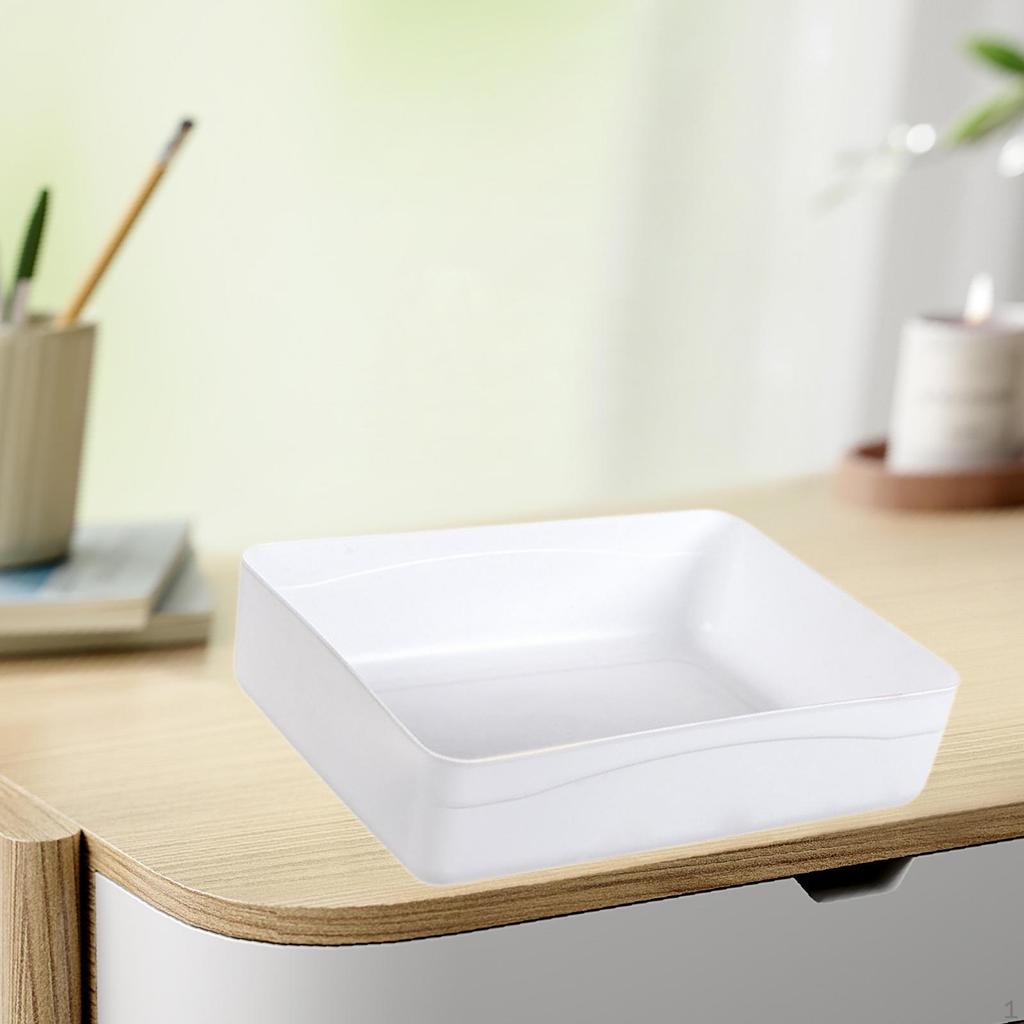 Underwear Drawer Organizer Multifunction Storage Bin for Scarves Belts Socks With Lid