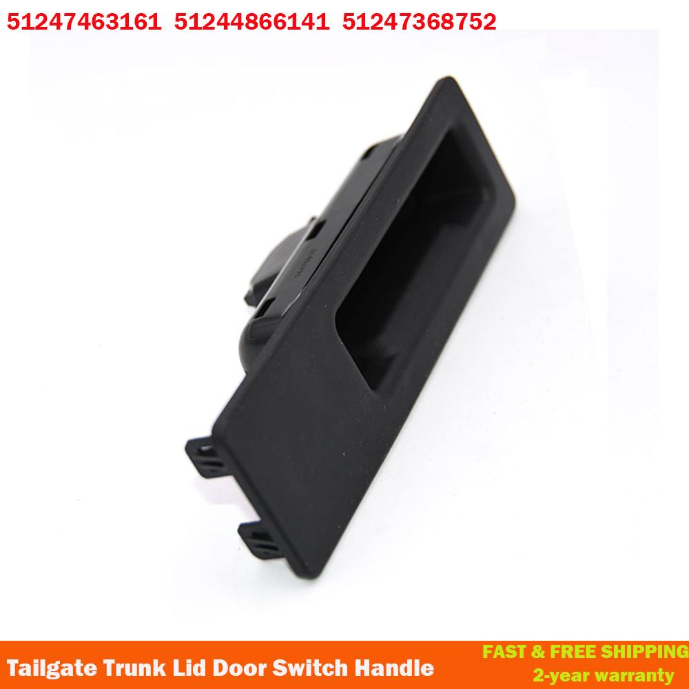 Tailgate Trunk Lid Door Opening Switch Handle For BMW F22 F30 F10 X1 220i 320i 420i 530i 51247368752
