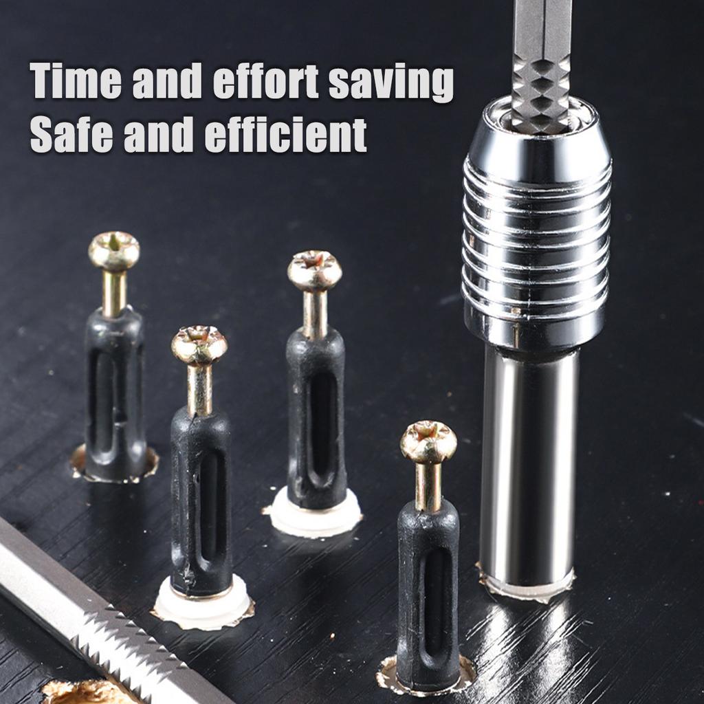 Hexagonal Strong Magnetic Socket Screwdriver Head Connecting Rod Telescopic Cross Screwdriver Head Telescopic Socket Wrench