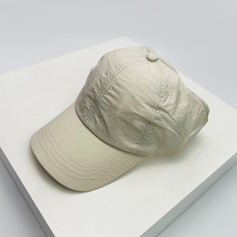And Women Solid Color Half Open Top Fast Drying Baseball Caps Air Permeable Outdoor Use Sun Protection Sports Snapback Hats All-Match Minimalist