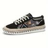 Damen Canvas Schuhe Lässige bestickte Stoffschuhe für Frauen