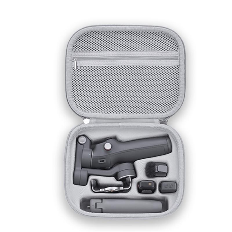 Protective Carrying Case for Mobile 7/7P Handheld Stabilizers with Soft Lining and Mesh Pocket for Accessories