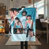 1PC Aitana Print Flannel Blanket, High quality All Seasons, Home Decor, Warmth and Comfort, Perfect for Christmas Gifts