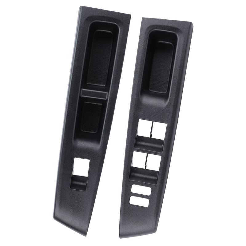 Front Armrest Upper Panel Right Hand Drive Side Ergonomic Door Window Bezel Cover for Yaris Vitz Door Window Switch Bezel