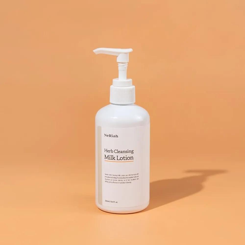 Neriah Herb Cleansing Milk Lotion 250ml Milk Cleanser Aesthetic Cleanser Gentle Cleansing Lotion (250ml)
