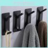Durable Stainless Steel Coat Hooks Strong Adhesive Easy To Install In Any Room