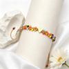 Beaded Bracelet for Women, Double Layer Colorful Seed Bead Bracelet with Heart Charm, Handmade Boho Stackable Bracelet, Adjustable Friendship Jewelry