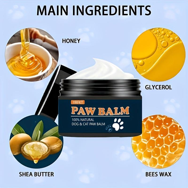 Dog and cat paw cream, a natural moisturizing cream that deeply moisturizes and protects, suitable for all breeds and stages of life
