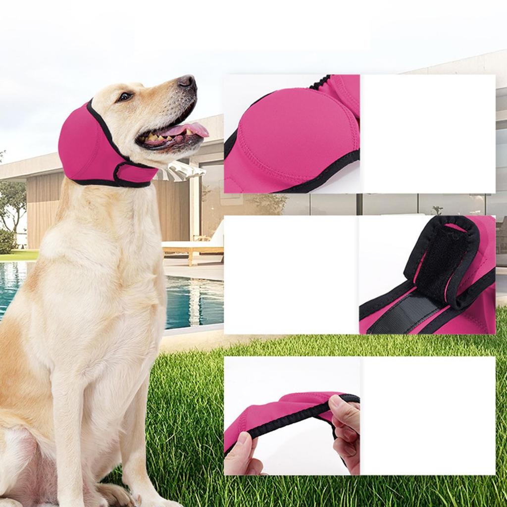 Cover Ear Wrap Protector Bath Noise Reduction Supplies Soundproof Muffs Swim Cap for Animal Pet