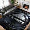 Fendt Print Crystal Velvet Plush Rug Wear?Resistant Anti?Slip Floor Mat For Indoor Household Decoration