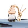 Car Diffuser Empty Bottles Colorful Car Air Freshener Perfume Bottle Triangular Cap 8ML Car Air Freshener Bottle Empty Hanging