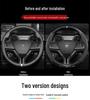 Maserati Presidente Levante Ghibli Leather Steering Wheel Cover