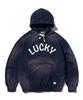 Aeca Lucky Hoodie-Washed Navy