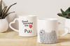 Puli, Hungarian Water Dog - cup with a dog, adorable cup with a heart-shaped handle, universal gift from the Art-Dog brand