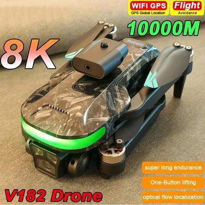Nový LYZRC UAV V182 Striedavý ESC Dvojitá kamera Kvadrokoptéra Striedavé letecké snímanie Vyhýbanie sa prekážkam Hračka na diaľkové ovládanie Optické polohovanie
