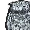 1 x Embroidery Night Owl Patch Badge Sewing on Appliques Clothes DIY Suppliy Repair
