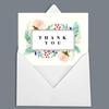 Darling Souvenir Wedding Thank You Card Greeting Cards With White Envelopes - 36