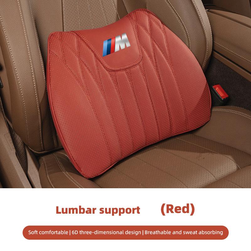 NVEQ9 For BMW X1 X2 X3 X5 X4 X6 X7 iX3 F20 F10 F07 E70 E4  Auto Valve Cap Car Seat Cushion Cover Lumbar Support Waist Cushioning