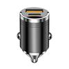 Super Fast PD Car Charger with Hidden Seat, Metal Design, 100W.
