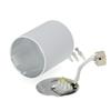 Ceiling Light Fixture 1xGU10 Round IP44 White