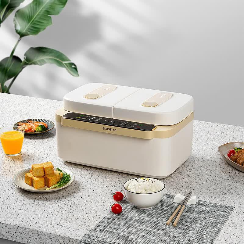 SKOGSTAD Dual-Pot Smart Rice Cooker CN plug (adapter included)