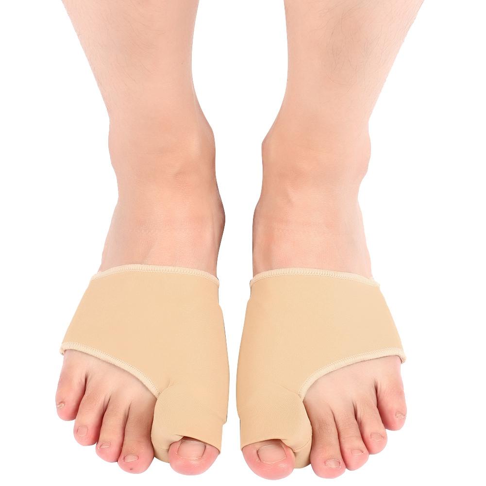 1 Pair Hallux Valgus Straightener Corrector Bunion Toe Protector Foot Care Pain Relief L