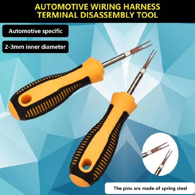 2mm/3mm Car Wire Connector Pin Release Extractor Puller Car Terminal Removal Tool Terminal Removal Handle Tool