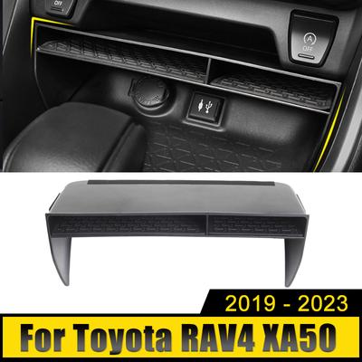Per Toyota RAV4 XA50 2019 2020 2021 2022 2023 2024, accessori per contenitori portaoggetti per console centrale auto ibrida