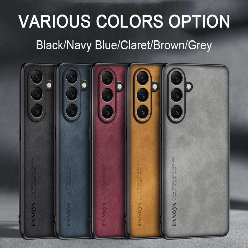 For Samsung Galaxy A55 5G Skin Feel Phone Cases Soft Silicone Back Cover For Samsung Galaxy A55 Capa Bumper Fundas Coque