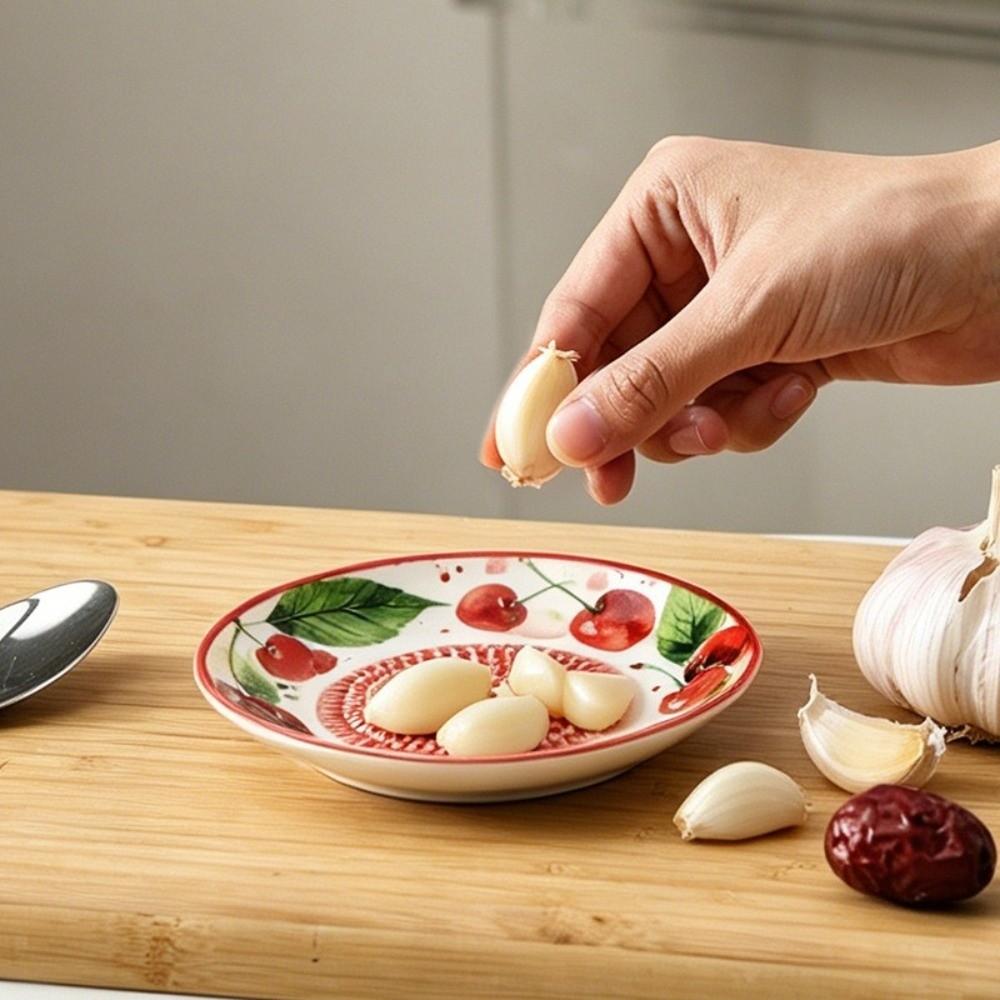 Piatto Rotondo Ceramica Grattugia Zenzero Antiscivolo Piatto per Grattugiare Verdure Macinazione Zenzero