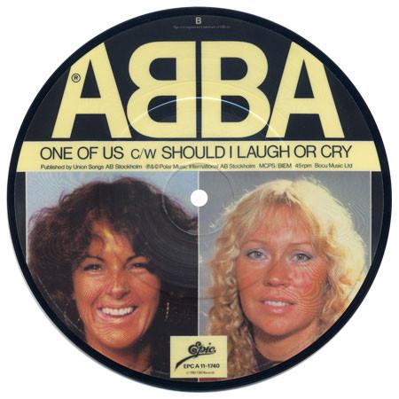

7inch Record ABBA - One Of Us EPCA111740 Epic 1981 UK Pop Used