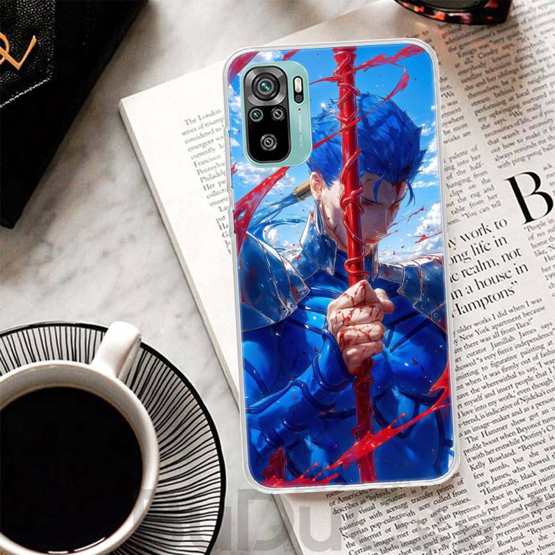 Fate Zero Stay Night Archer Cover For Xiaomi Redmi Note 10 9S 9 8T 8 Pro 7 5 Mi 9T 10T 11T 12T 11 12 Lite 12X A3 A2 A1 Print Coq
