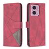 For Motorola Moto E14 4G/G04 4G/G04s 4G/G24 4G Phone Cases Wallet Stand Geometry Imprint Leather Cover