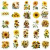 50 Bright Sunflower Stickers - Great For Phone Cases Luggage Laptops  Creative Decor Animeworlds Store