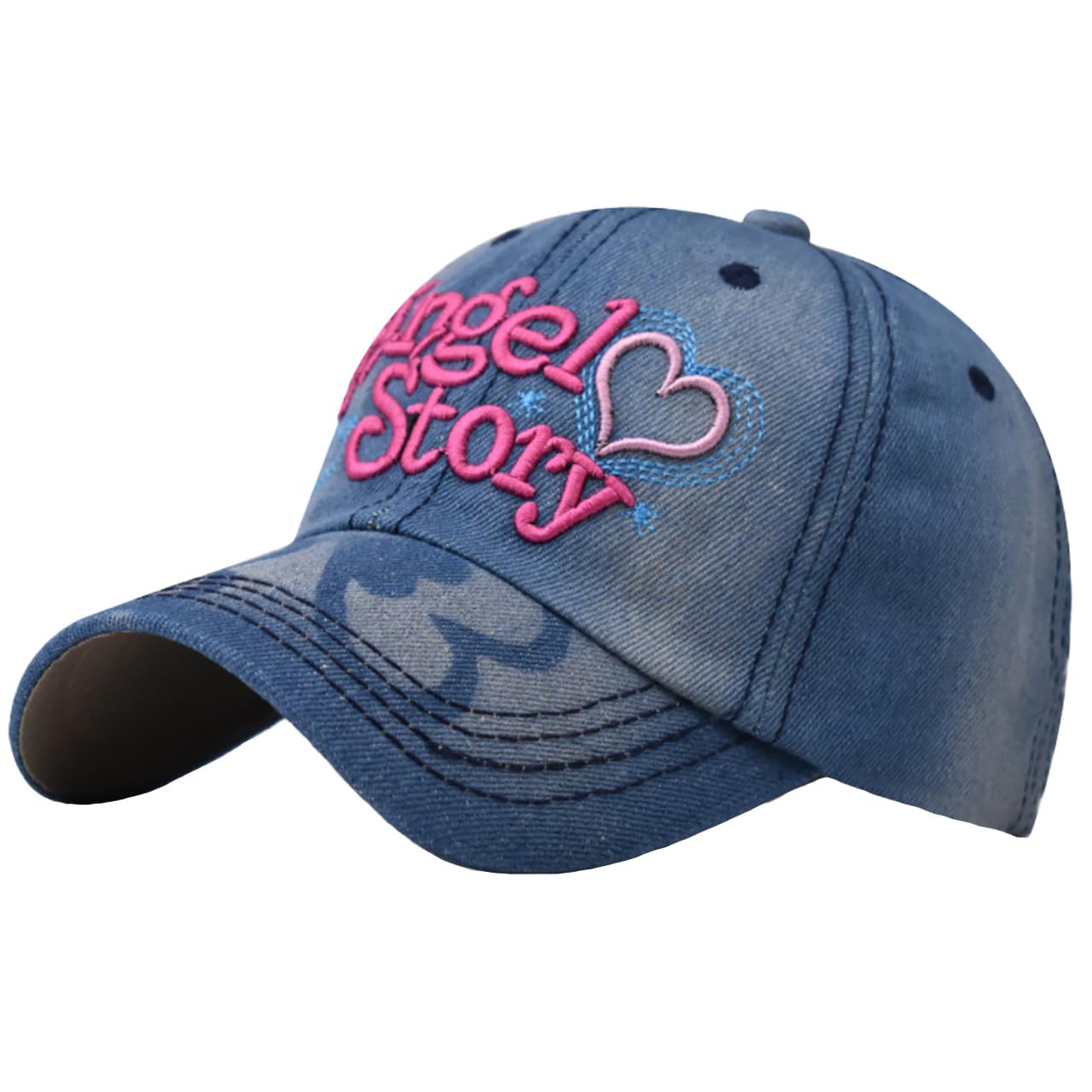 

Бейсболка CZA457 [Белый Клык], Кепка, Деним, Вышивка, Кепка, Повседневная, Простая, Стильная, Мужская, Женская, (Роза)