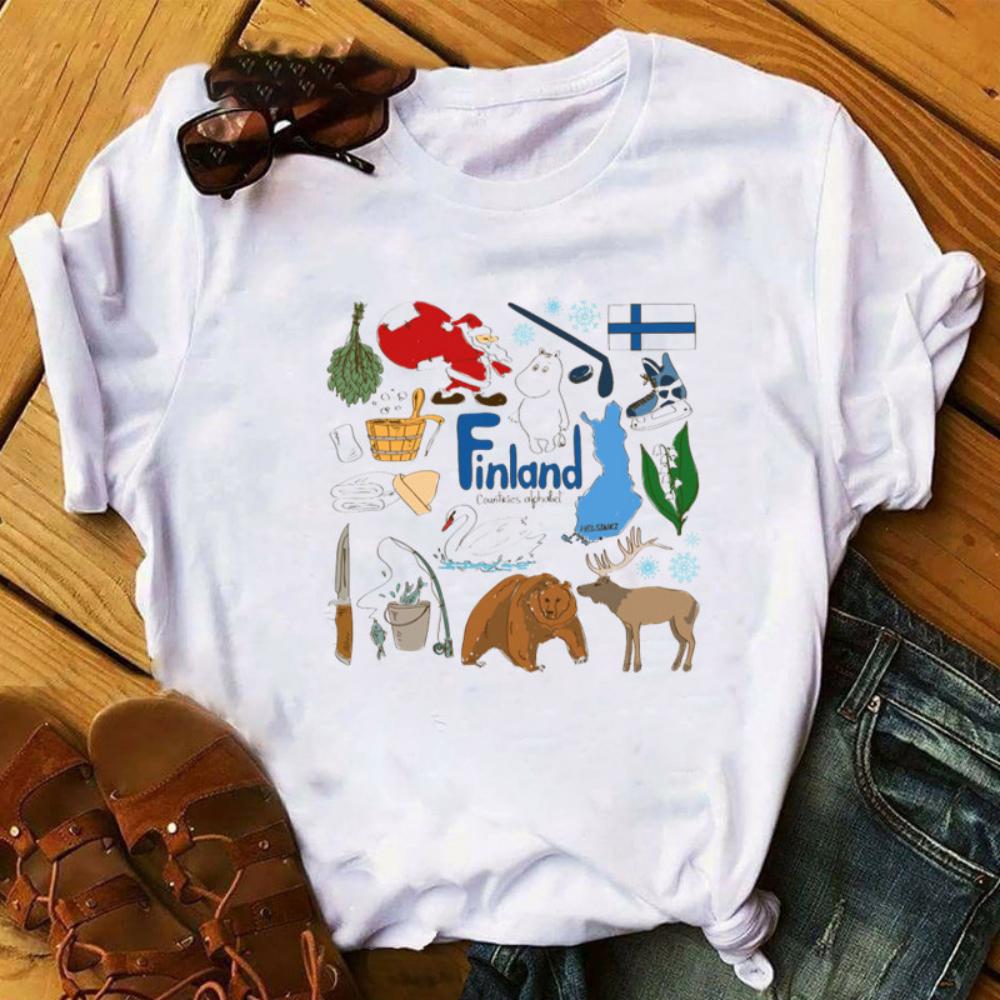 Womens Tshirt Paris Eiffel Tower Tee Cartoon Landmark Buildings of Various Countries Tshirt Daily Holiday Travel Streetwear