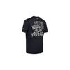 Under Armour Loose-Fit Crew Neck T-Shirt Men Tops Black 1351583-001