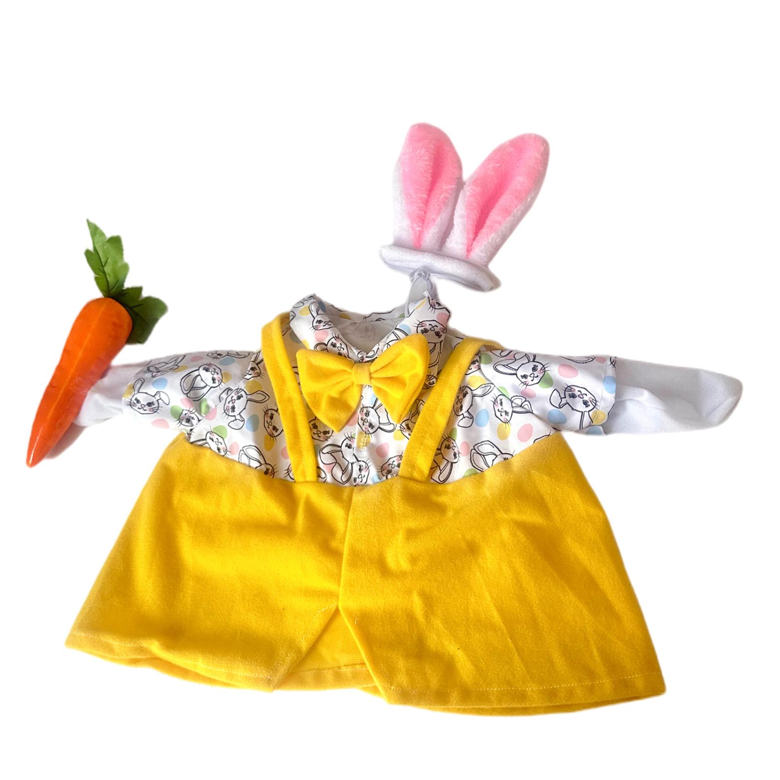 

Easter Bunny Porch Goose Outfits For Cement Goose Lawn Goose Statue Clothes Bunny Ear Hat Easter Decor One Size