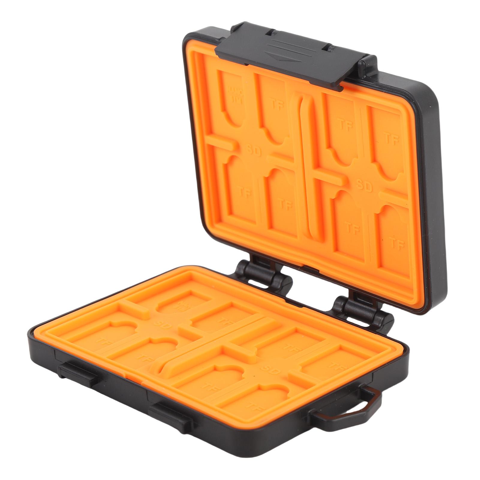 

Бокс для хранения карт памяти Водонепроницаемый Портативный Органайзер для карт памяти для камеры дрона Nano SIM