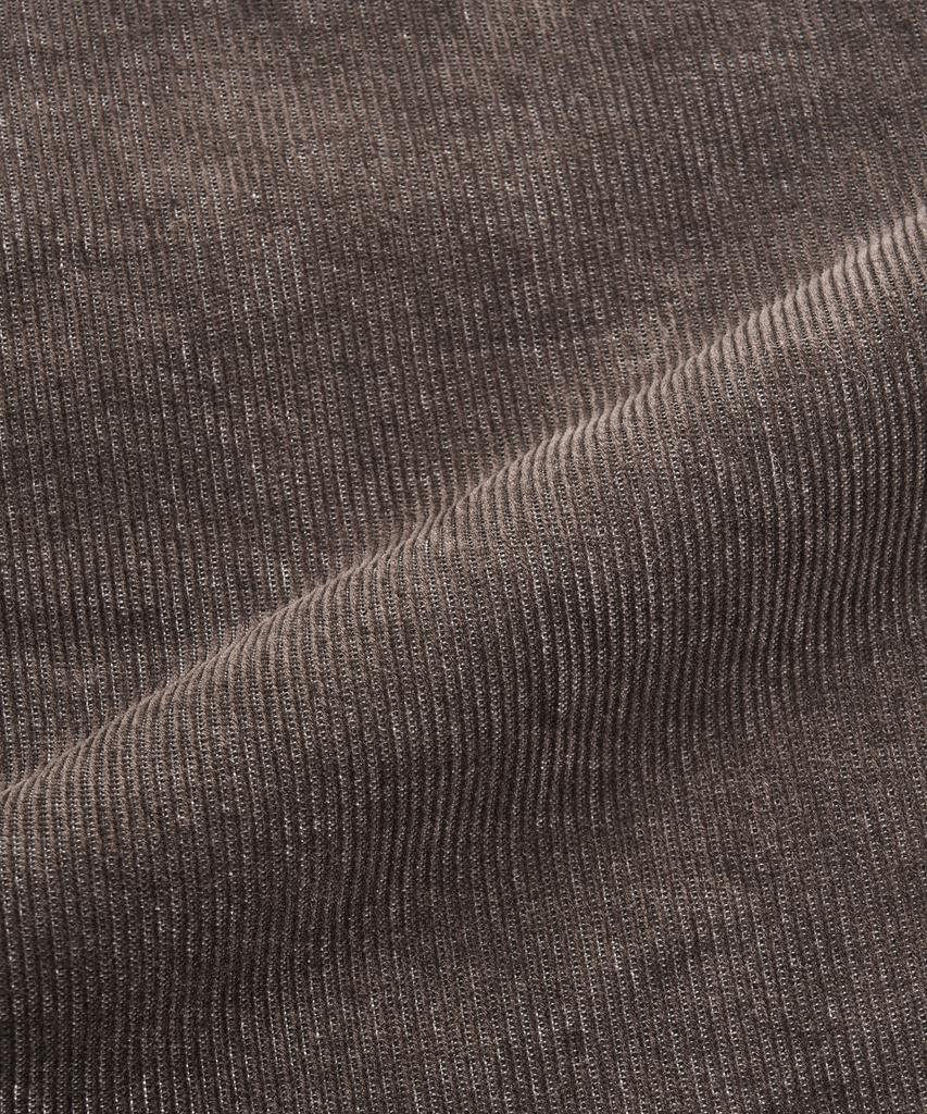 Gilyeong Denim Corduroy Barrel Pants_Brown