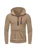 2025 Men's Casual Hooded Pullover Zipper Long Sleeve Sports Sweatshirt for Spring and Autumn