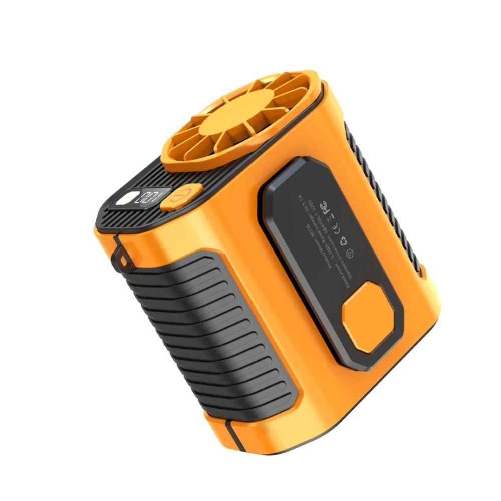 5000mAh Waist Clip Fan 3 Speeds Personal Body Fan Long Use Life Waist-mounted Fan  Cooling