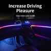 22 in 1/18 in 1/10 RGB Car Ambient Light Kit Fast Delivery Symphony Car LED Lamp with Optical Acrylic Strip for Car Interior