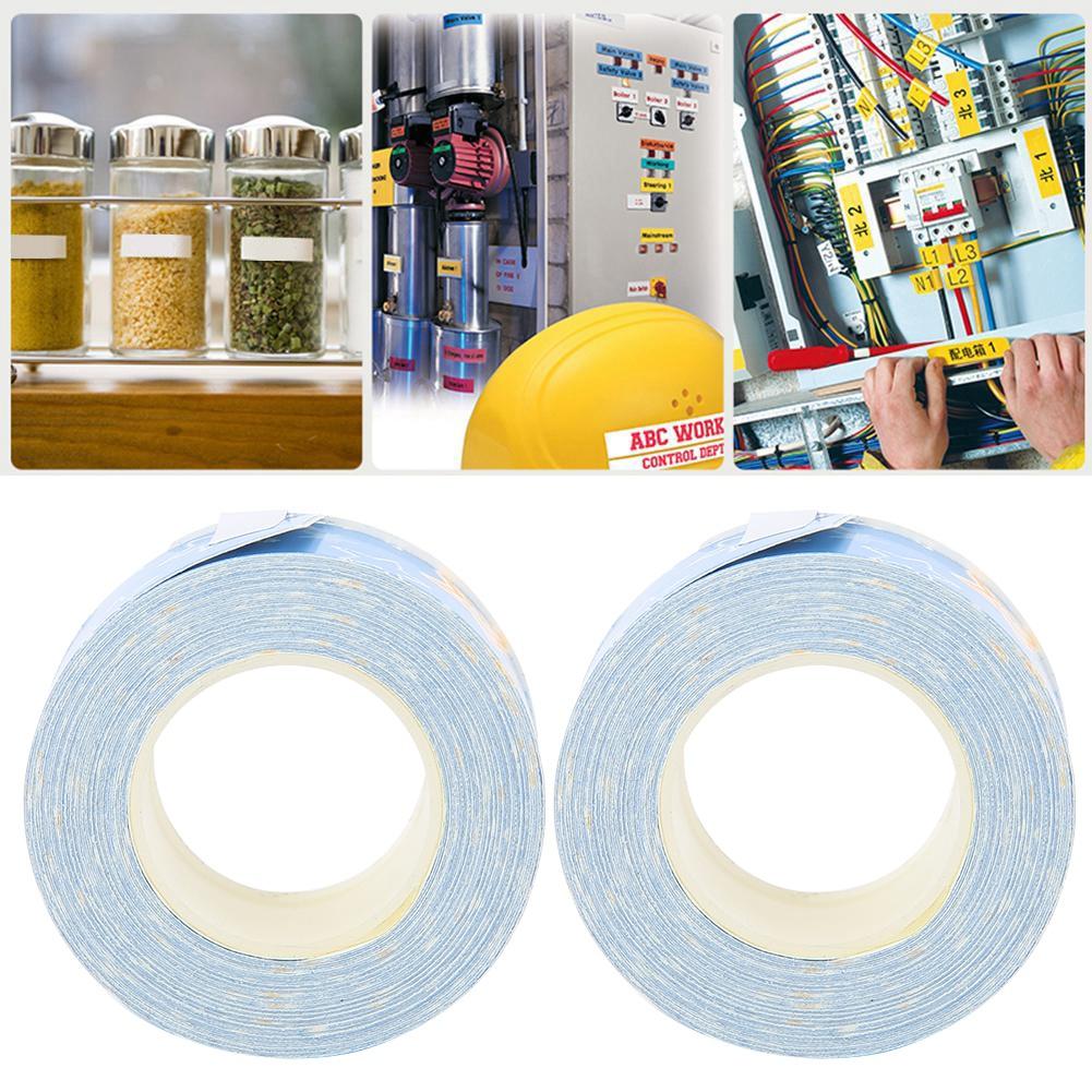 2 Stück Drucketikettenband Süßes Band Thermopapier für KINGJIM/TEPRA LR5C Etikettiergerät