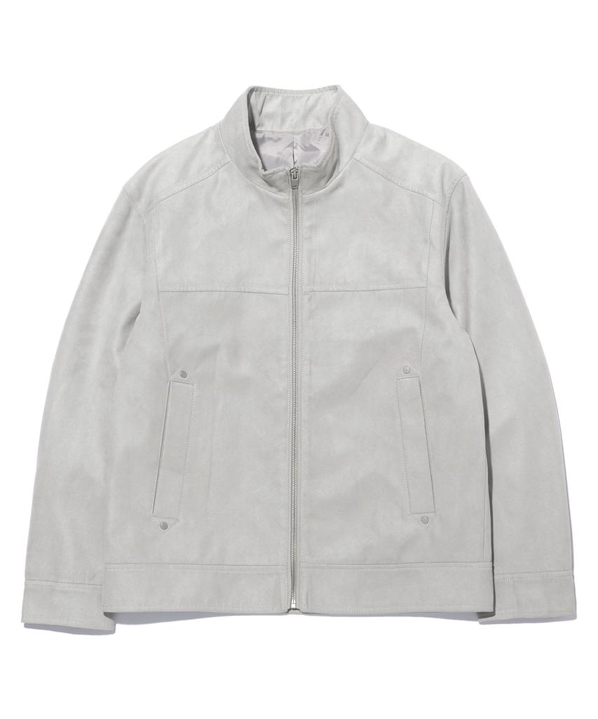 SIGNIFICANT Suede Harrington Jacket Lr1Ju005_Beige