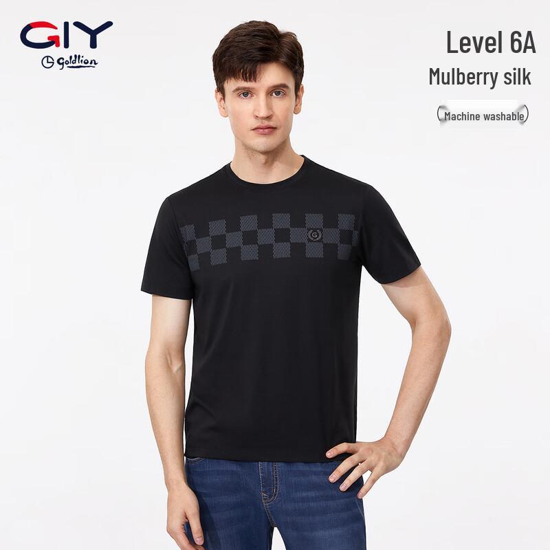 

Goldlion GY Men s Round Neck Short Sleeve T-Shirt L