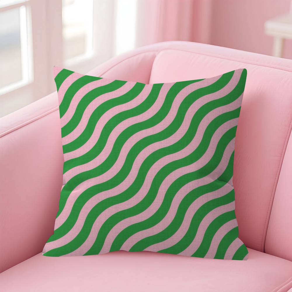 Art Abstract geometric  Pillow Cushion Cover Pillowcase Living Room Sofa Home Decor Customized
