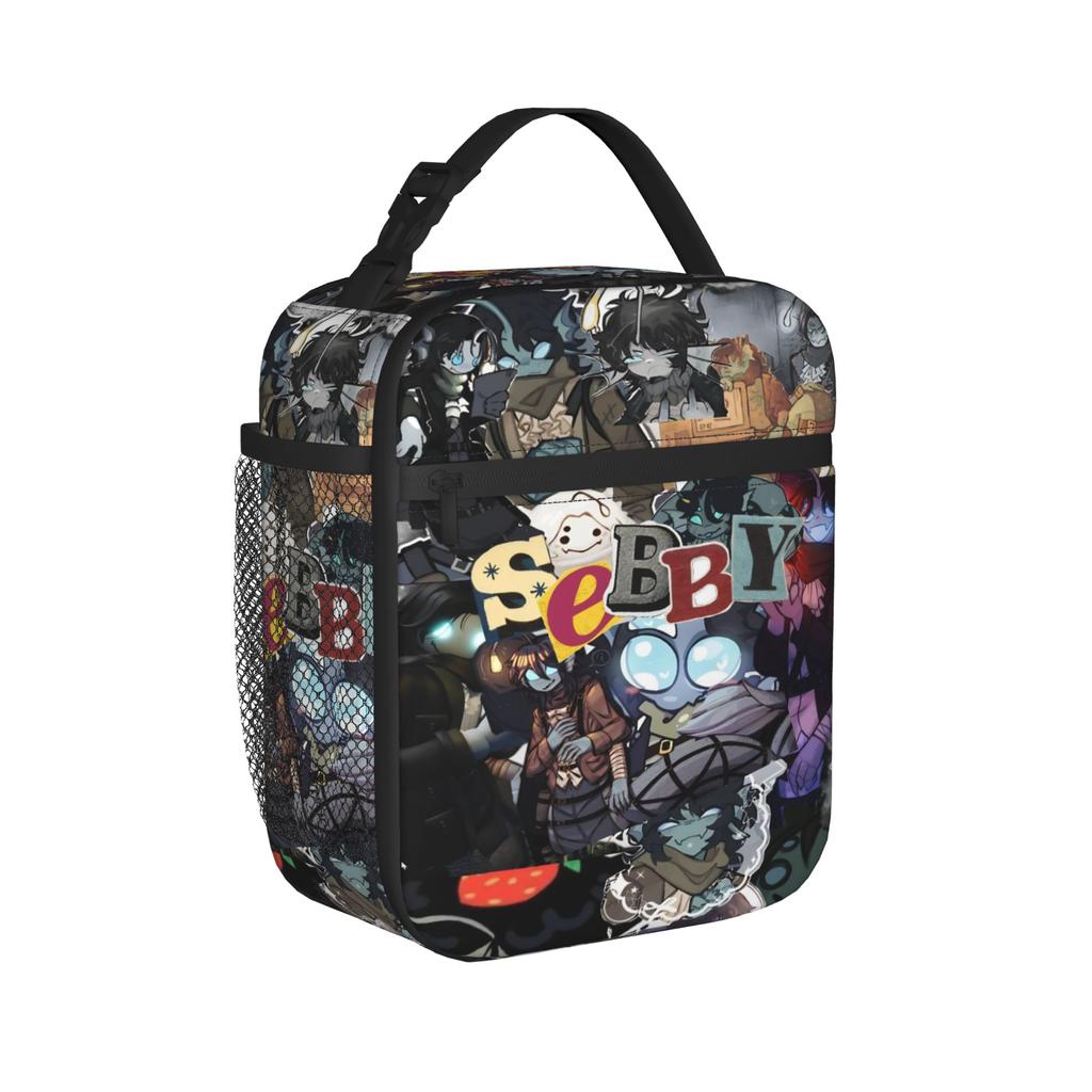 Sebastian Solace Thermal Insulated Lunch Bag for Office Portable Food Container Bags Men Women Thermal Cooler Lunch Box