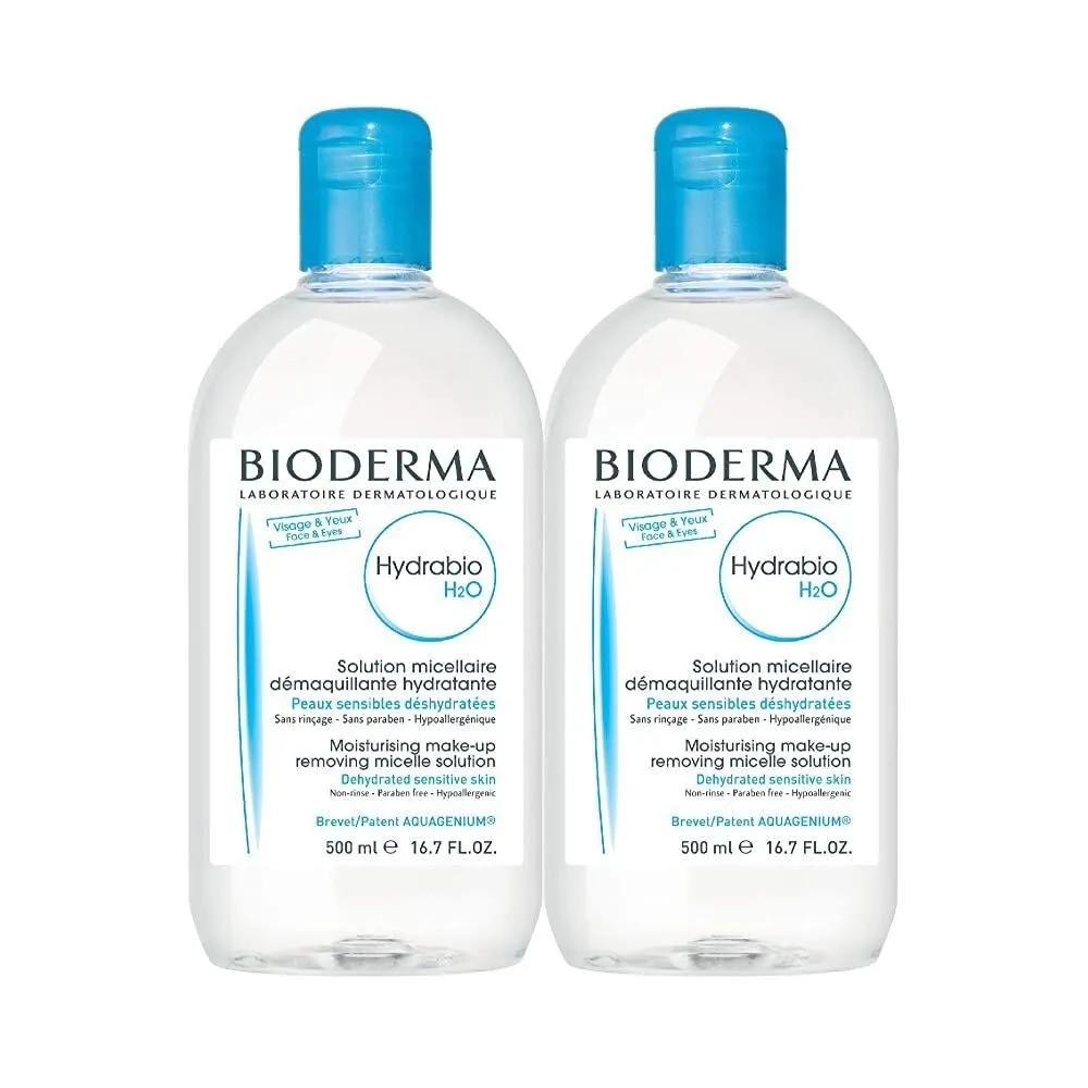 Bioderma Hydrabio H2O Cleansing Water 500ml Set of 2